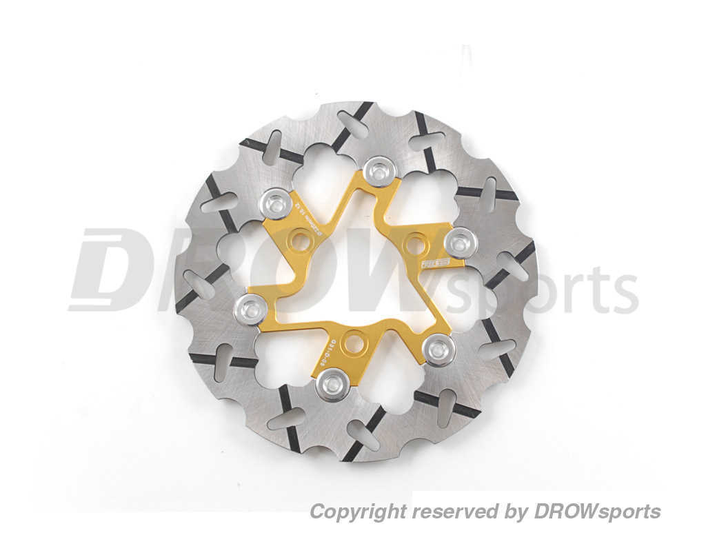 RRGS 220mm Stainless Steel Floating Rotor Honda Ruckus V.5