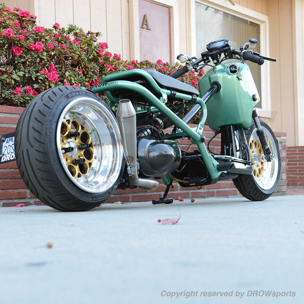 DROWsports Honda Ruckus GY6 Swap Kit for 7 Inch Fatty Tire