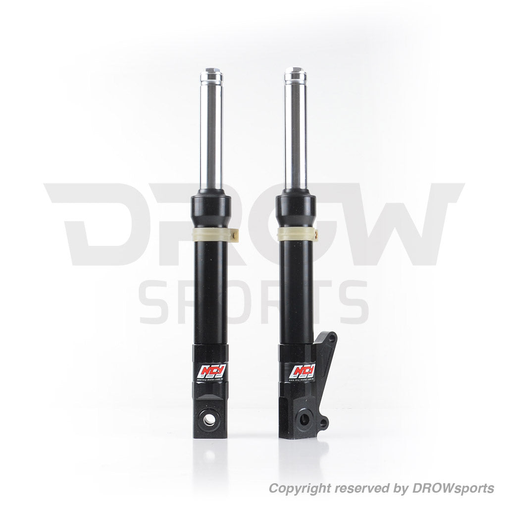 NCY Honda Ruckus Long Forks (disc type)-Black