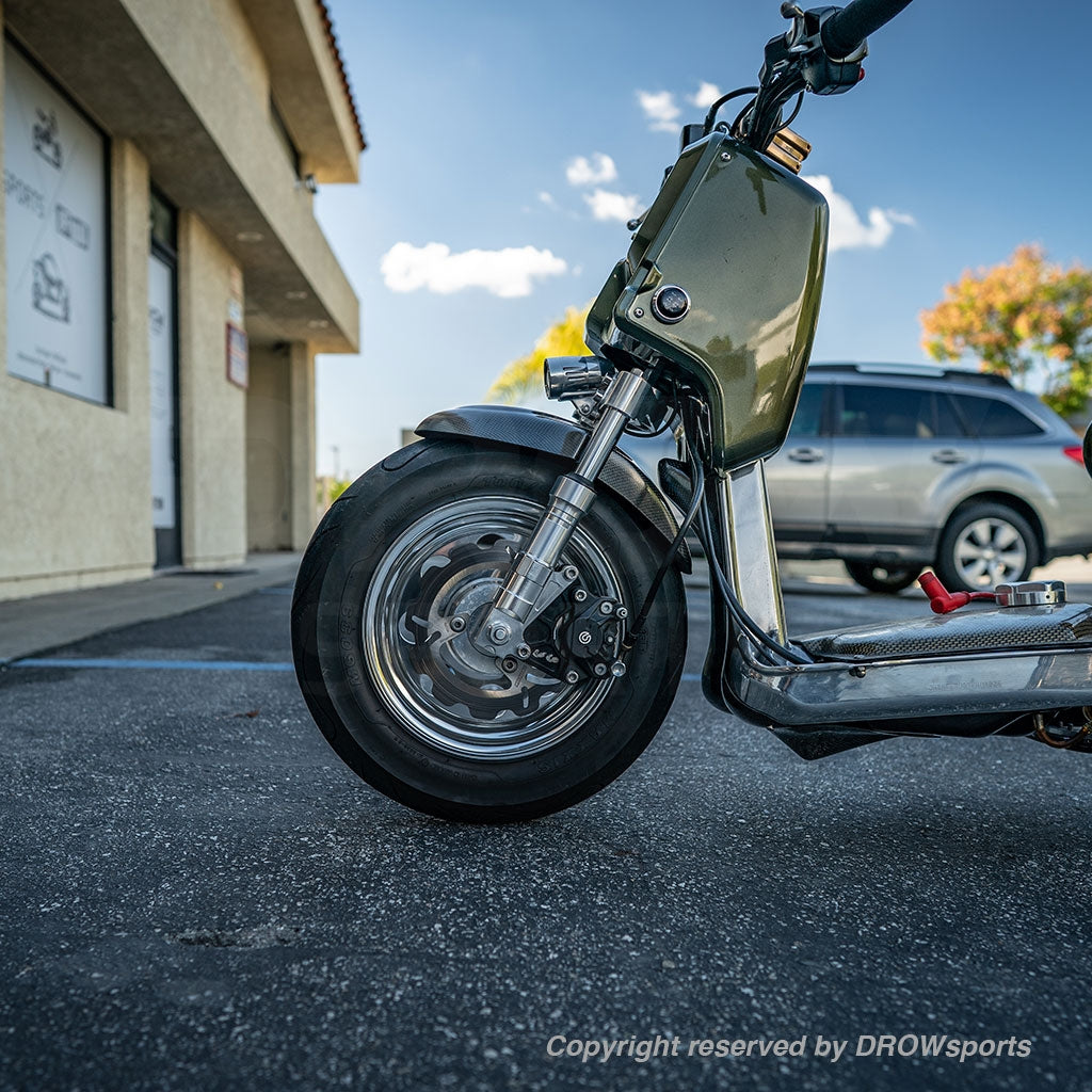 Carbon Fiber Neck Guard Shark Fin | Honda Ruckus | DROWsports