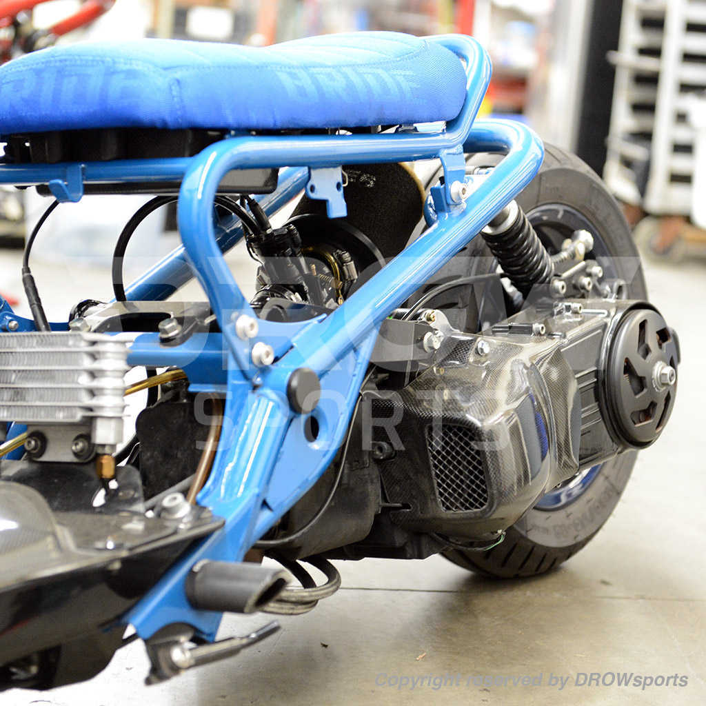 Ruckus GY6 232cc motor swap & CVT Ram Air Scoop 