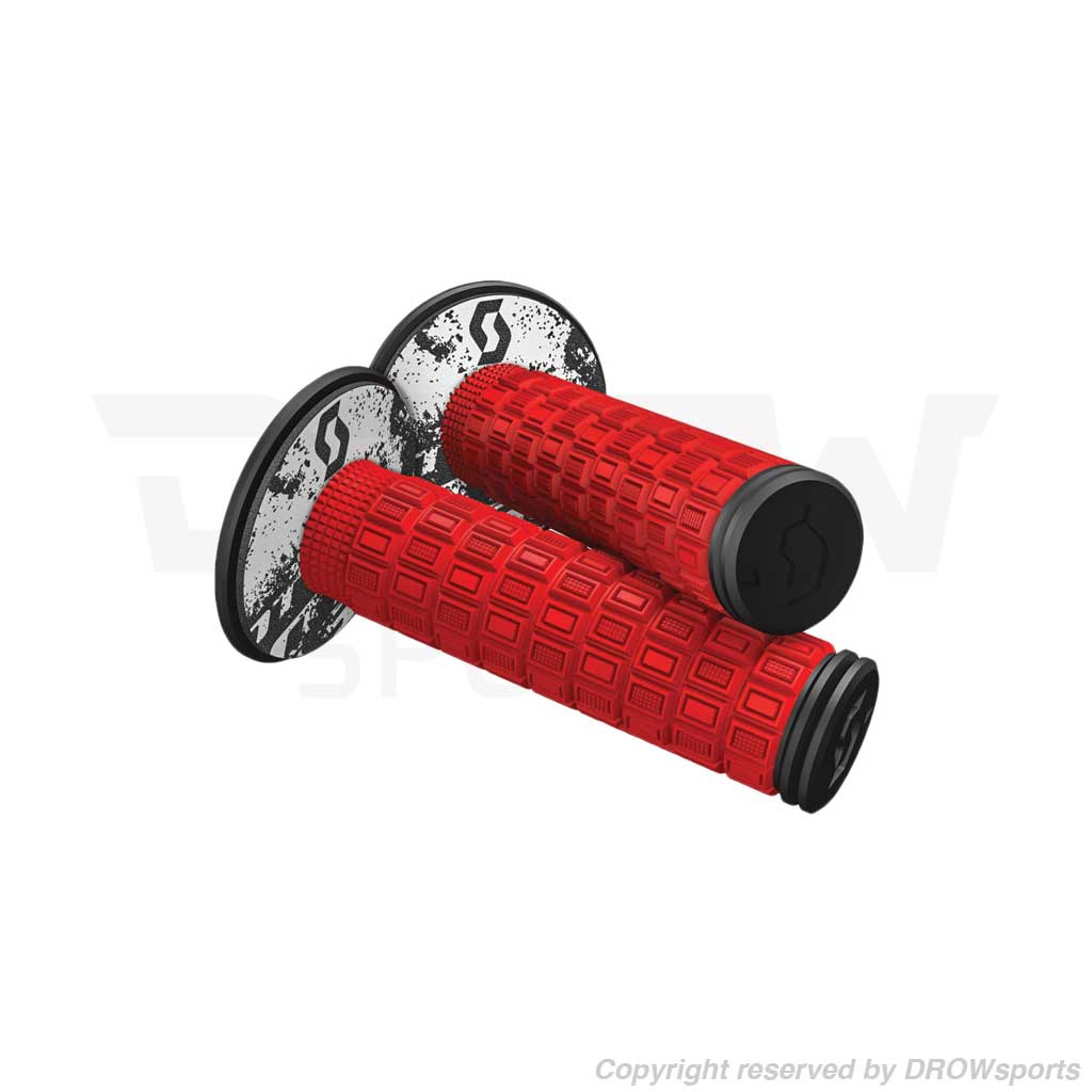 Red and Black Scott Mellow Grip + Donut Pak
