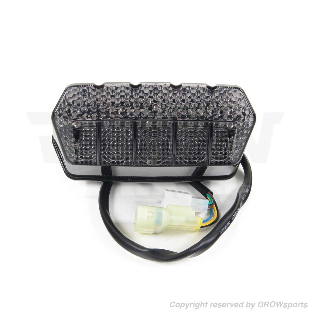 Smoked LED Sequntial Tail Light with Integrated Turn Signals for Honda Grom All Years