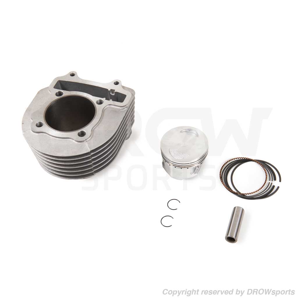 GY6 180cc 63mm 2v Cylinder & Piston Kit B-Case