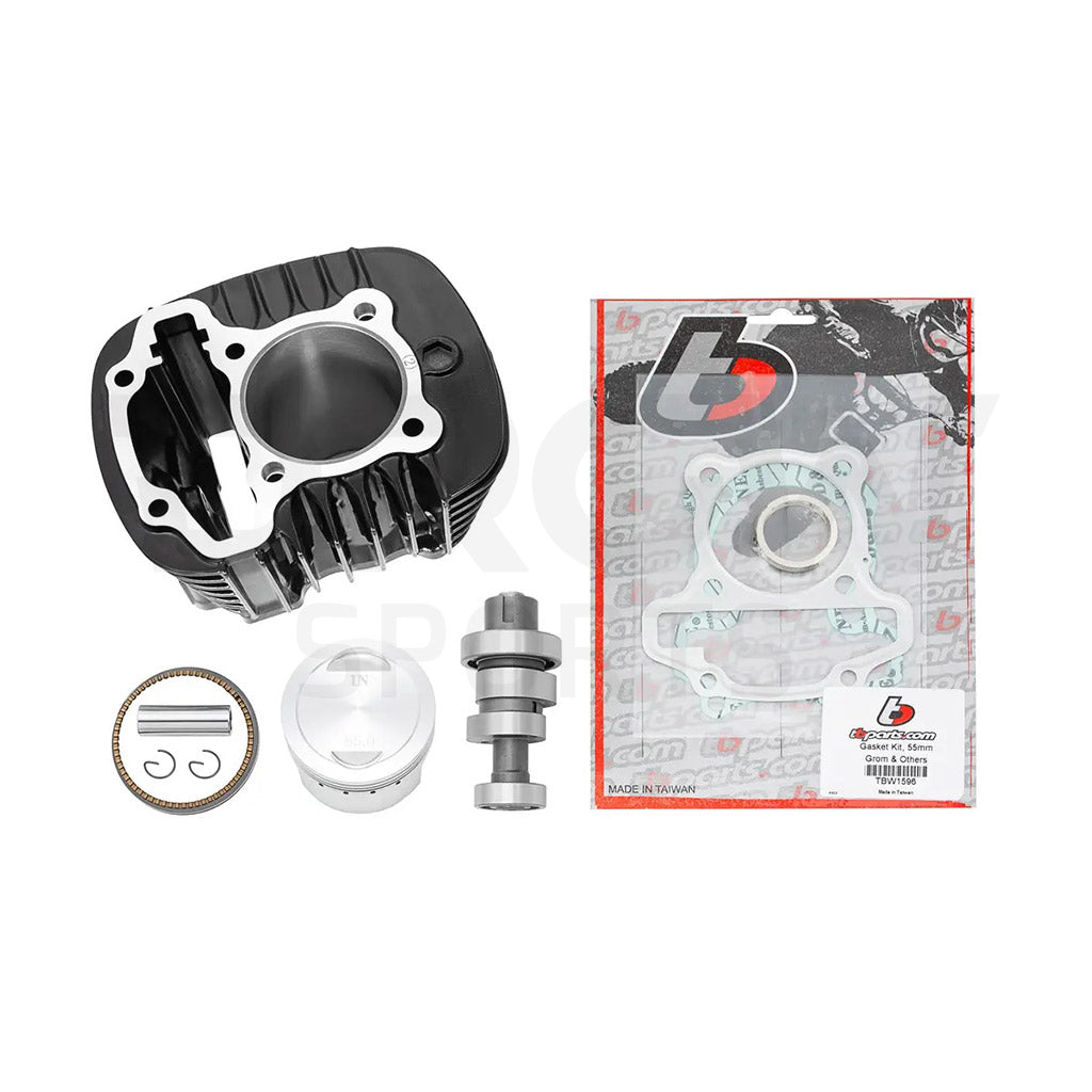 TB Parts 149cc Big Bore Kit, 55mm Forged Piston, & Cam – 2022+ Grom/Monkey 125