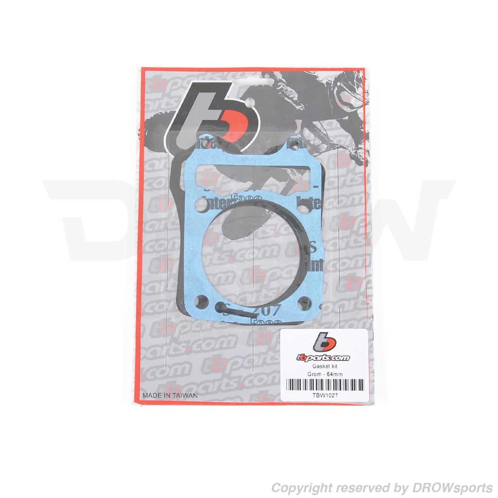 TBparts 64mm Cylinder & Base Gasket - Honda Grom & Monkey Big Bore