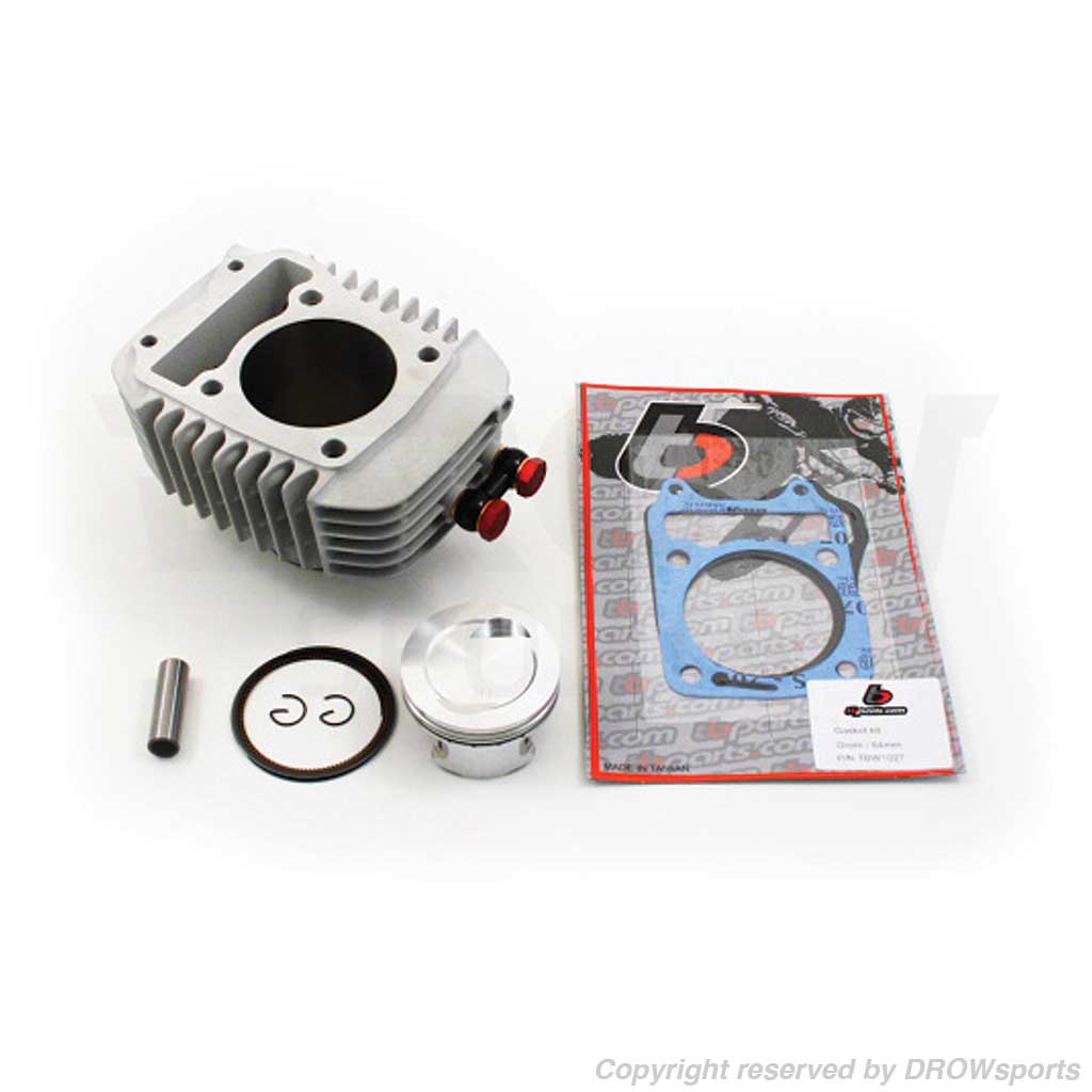 TBparts 186cc 2v 64mm Big Bore Cylinder Kit- Honda Grom & Monkey