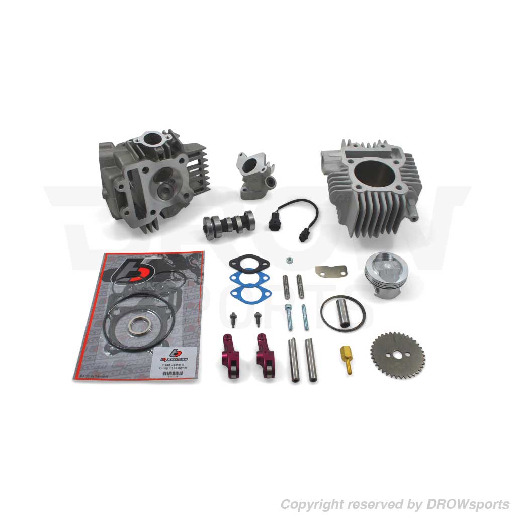 TBparts Performance Complete Big Bore Kit 143cc Kawasaki Z-125 Pro 