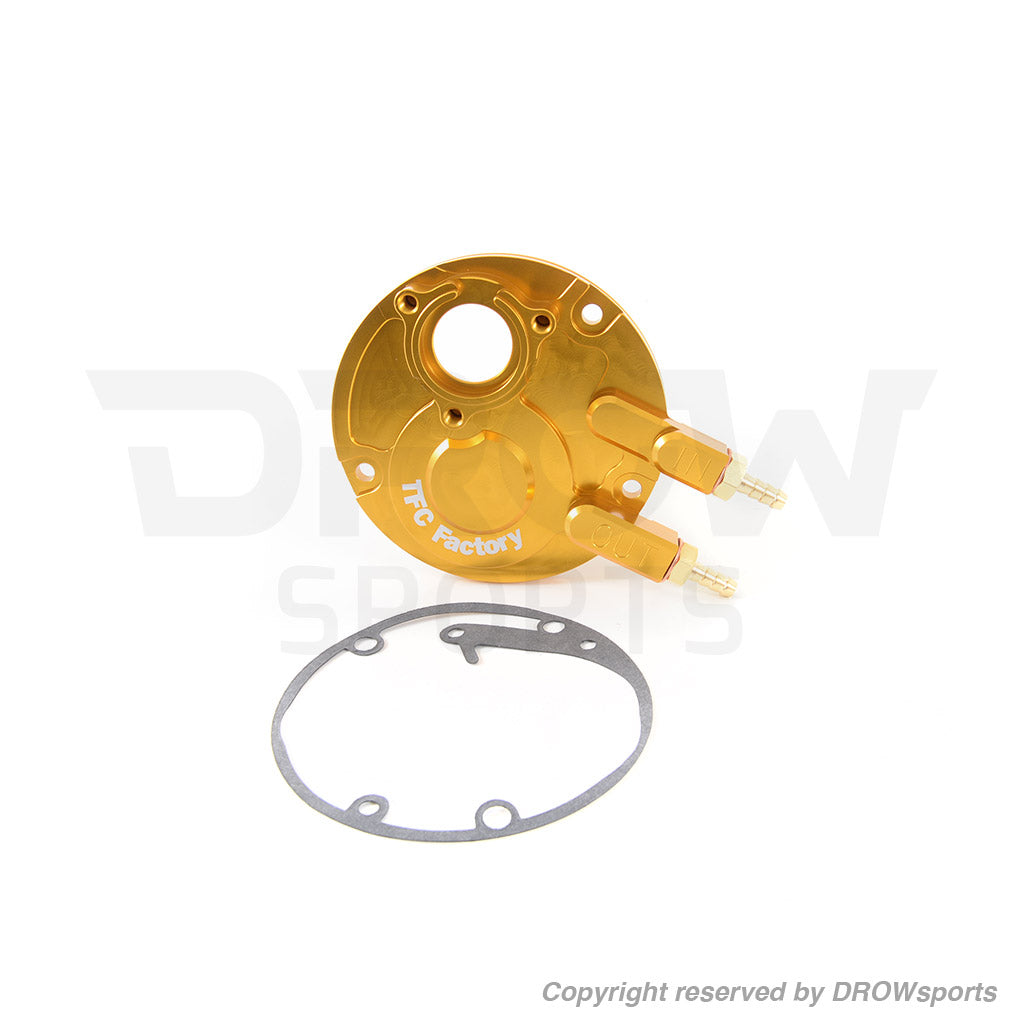 TFC Racing Oil Cooler Adapter Plate for Yamaha Zuma 125