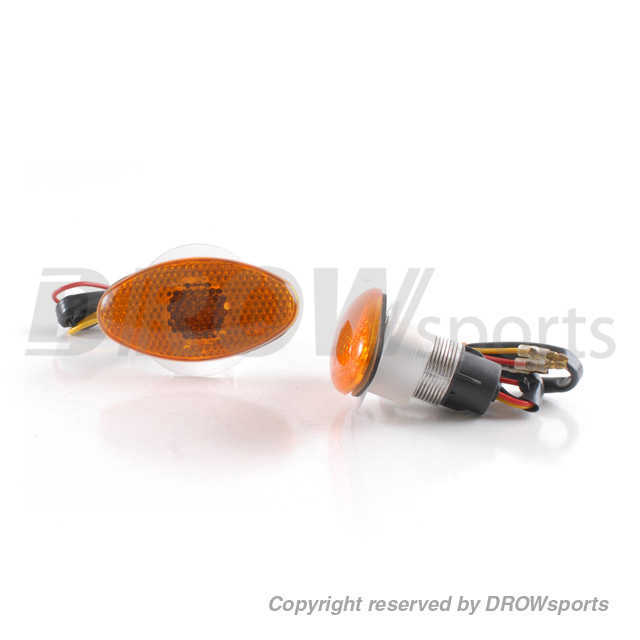 Cat Eye Flat Oval Turn Signal 