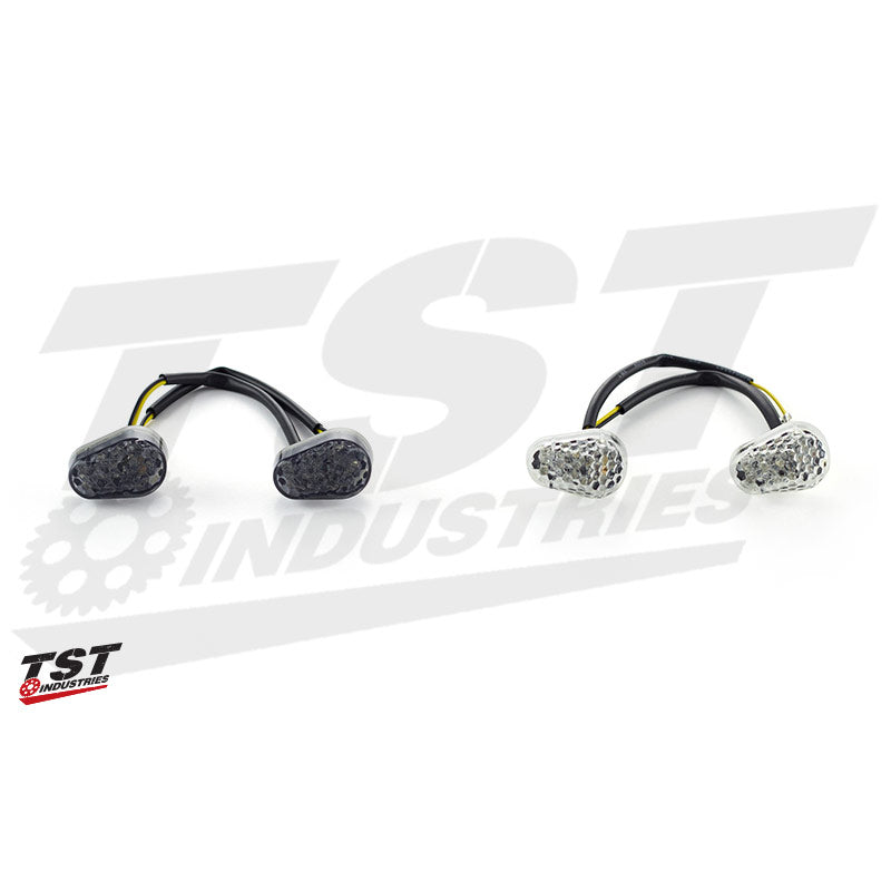 TST Smoke vs. Clear LED Front Turn Signals
