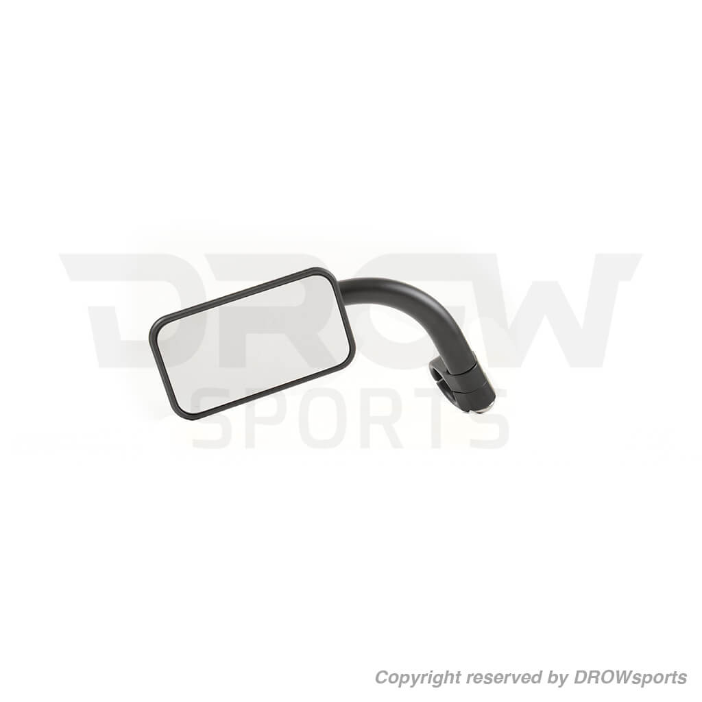 Utility Mirror Rectangle Clamp-on - Black