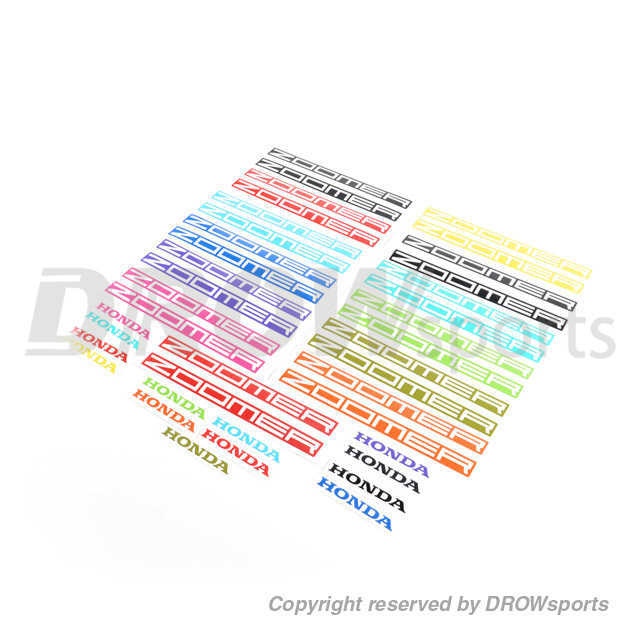 Honda Zoomer OEM Stock Vinyl Decal Sticker 