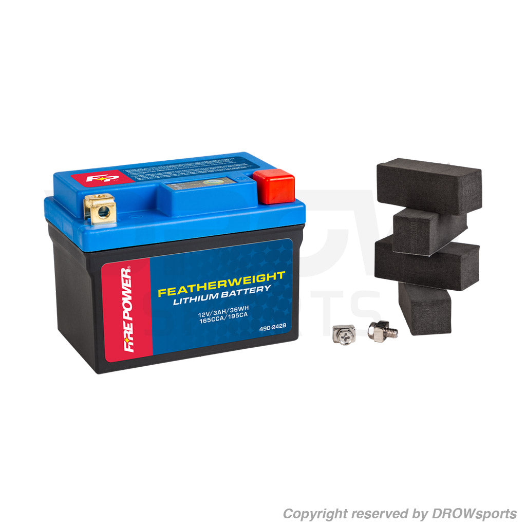 WPS Featherweight Lithium Battery 165 CCA - Ruckus, Grom, Monkey