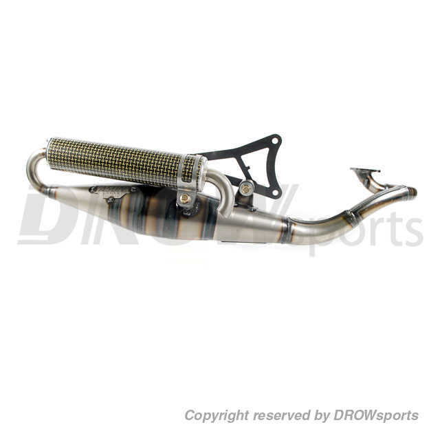 Yasuni "Scooter Z" Kevlar Exhaust Zuma Horizontal 