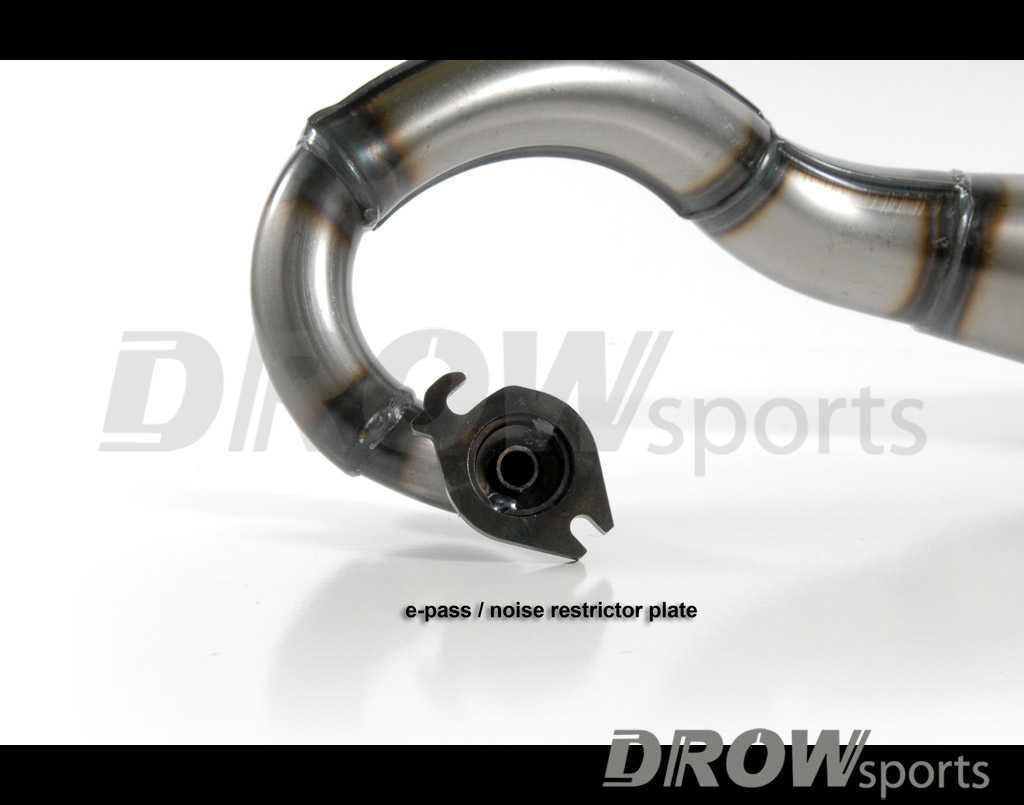 Yasuni "Scooter R" Zuma 50cc Exhaust - Horizontal 
