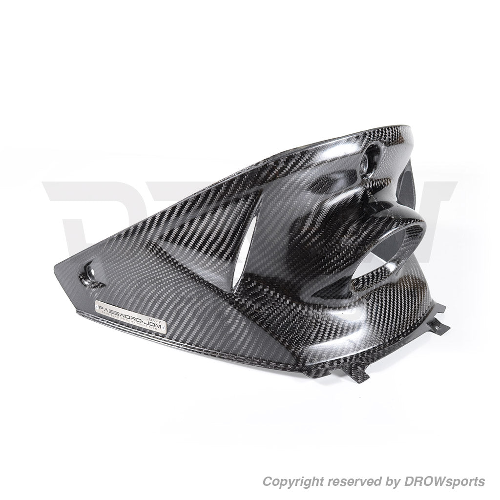 Password:JDM Yamaha Zuma 125 Dry Carbon Fiber Aux Center Mount Air Scoop 