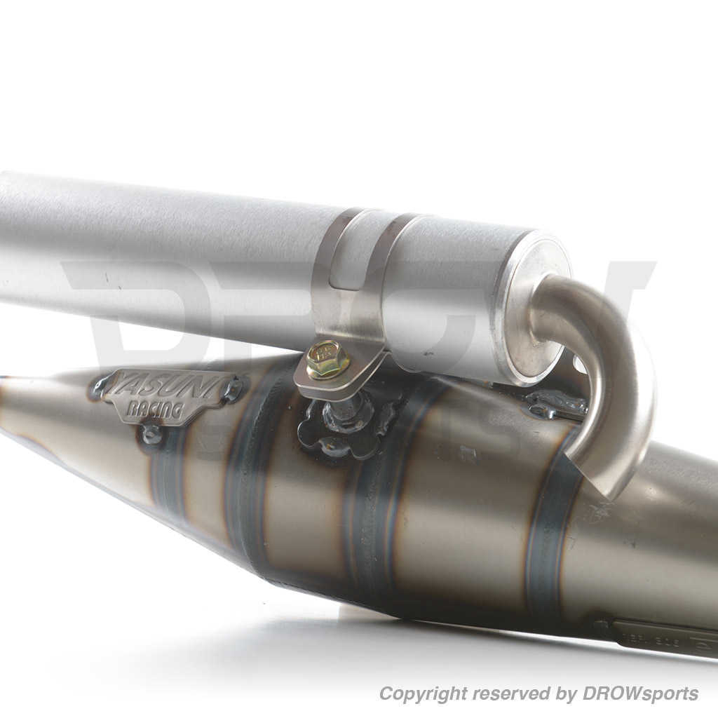 Yasuni Aluminum Muffler for two stroke Zuma 