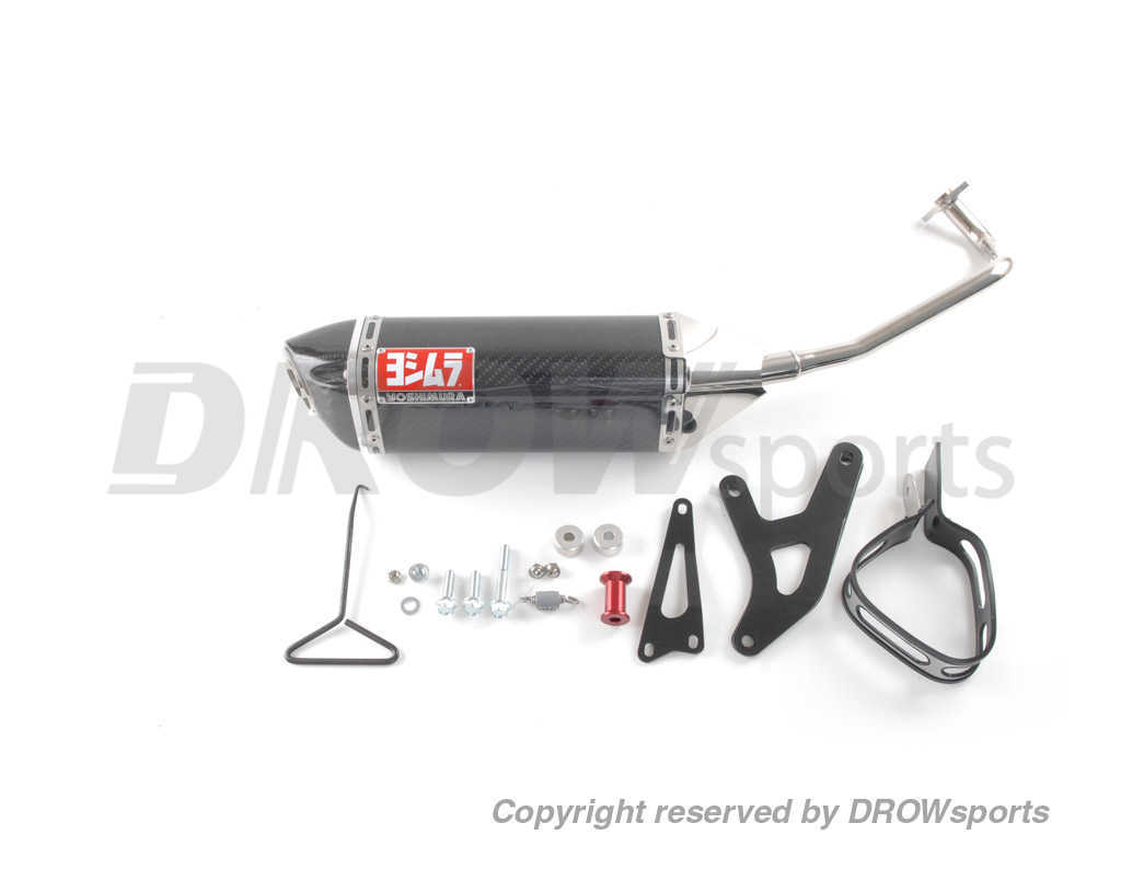 Yoshimura Honda Ruckus 50cc TRC Carbon Exhaust System