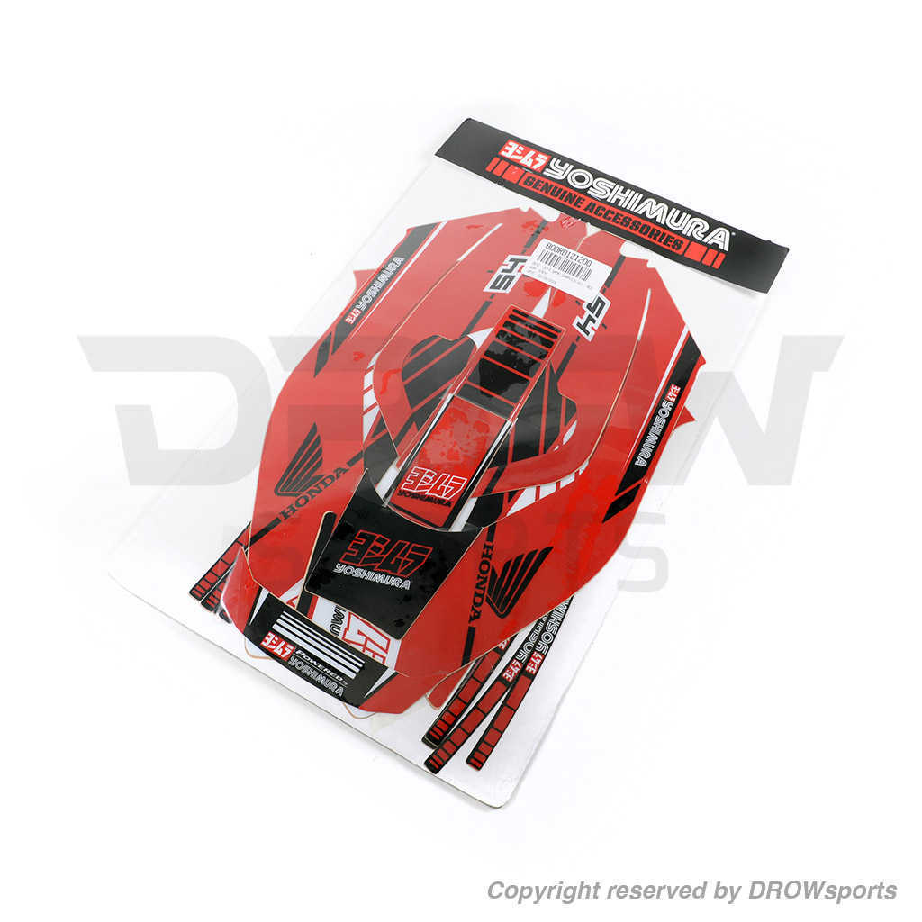 Yoshimura Honda Grom Graphic Kit - Red (14'-15") 