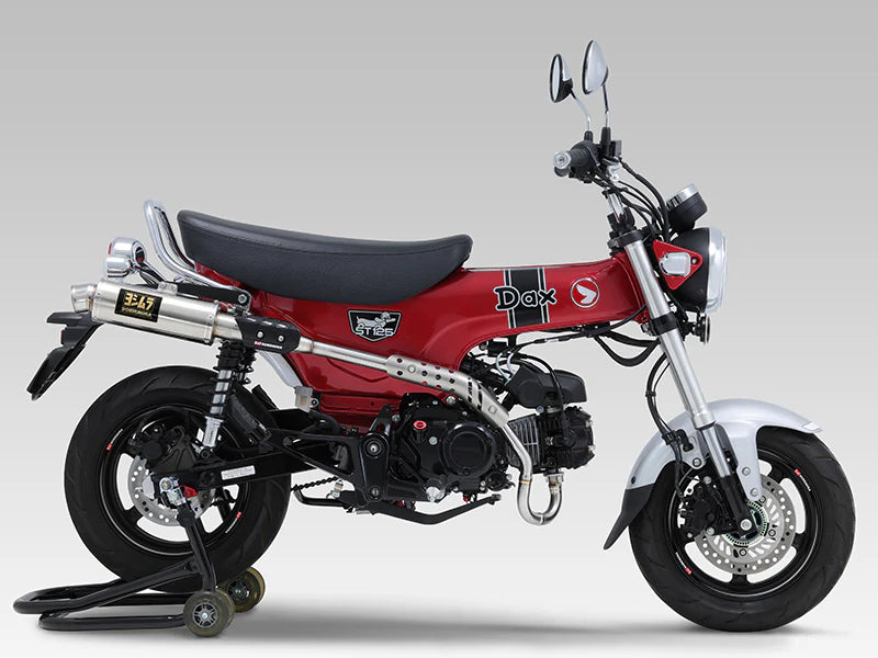 Yoshiumra YAT Race GP-Magnum High Pipe Stainless w/Stainless Muffler - Honda Dax 125 (2023-2025)