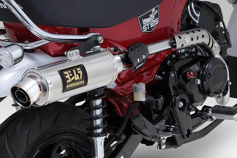 Yoshiumra YAT Race GP-Magnum High Pipe Stainless w/Stainless Muffler - Honda Dax 125 (2023-2025)