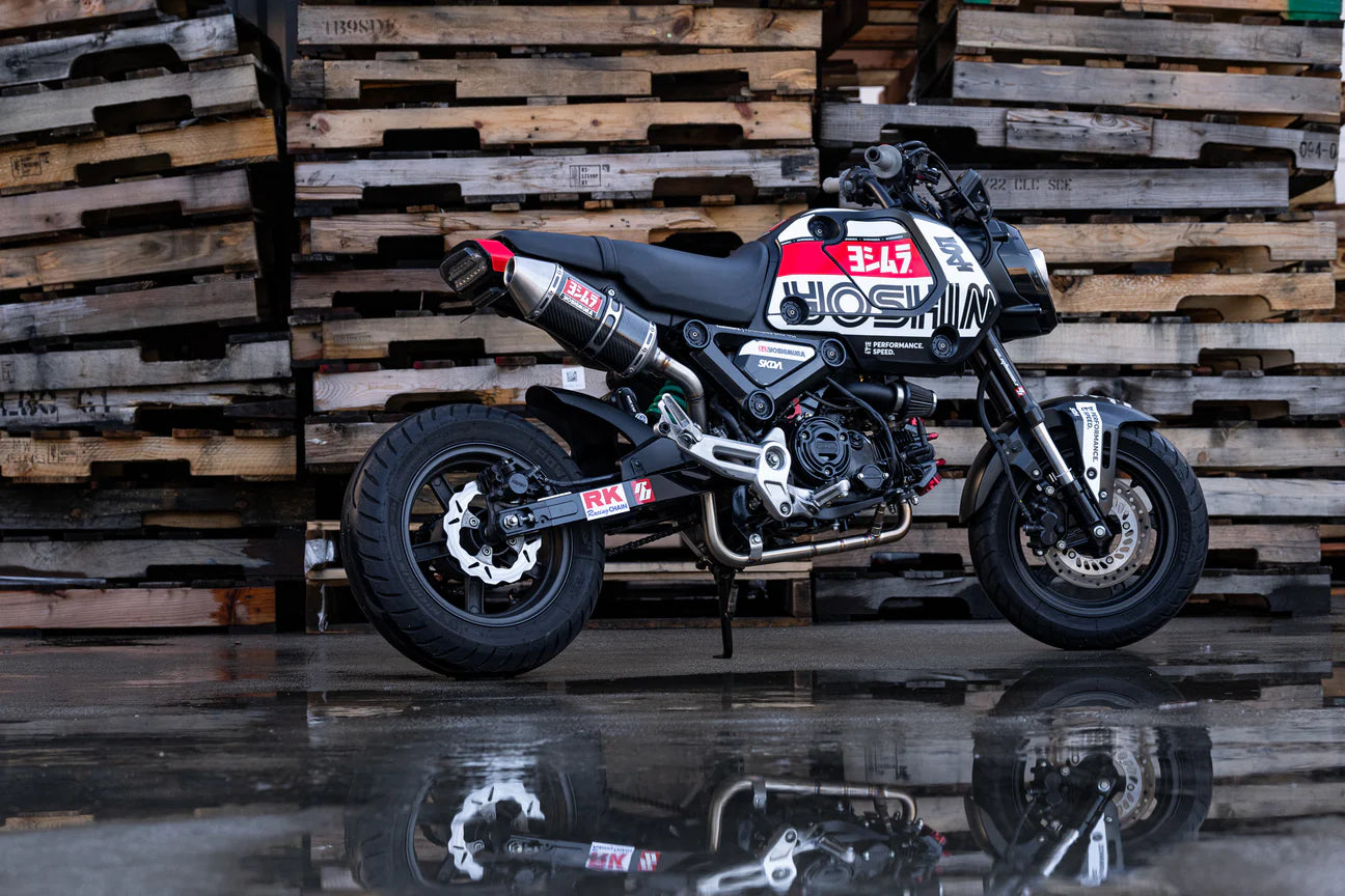 Yoshiumra Builder Series RS-3 CF Mini Bike Muffler Kit