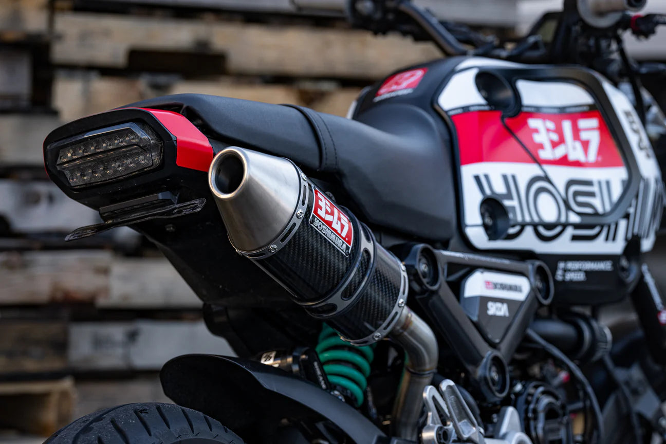 Yoshiumra Builder Series RS-3 CF Mini Bike Muffler Kit