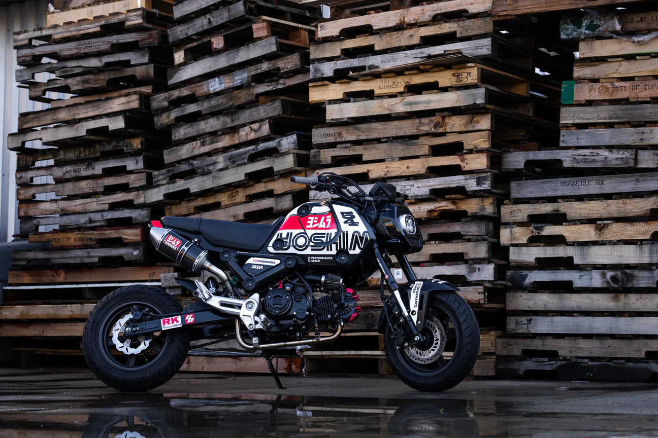 Yoshiumra Builder Series RS-3 CF Mini Bike Muffler Kit