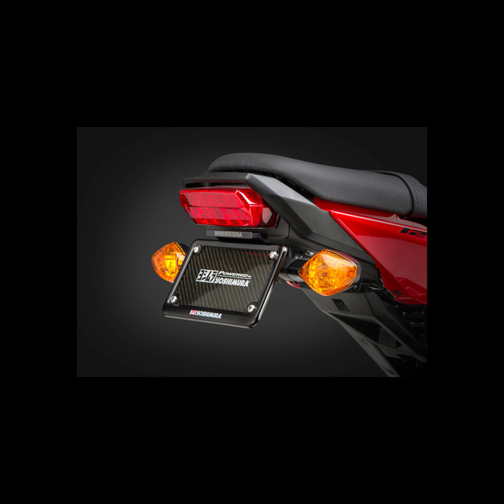 Yoshimura Honda Grom SF Fender Delete Kit with oem turn signal 