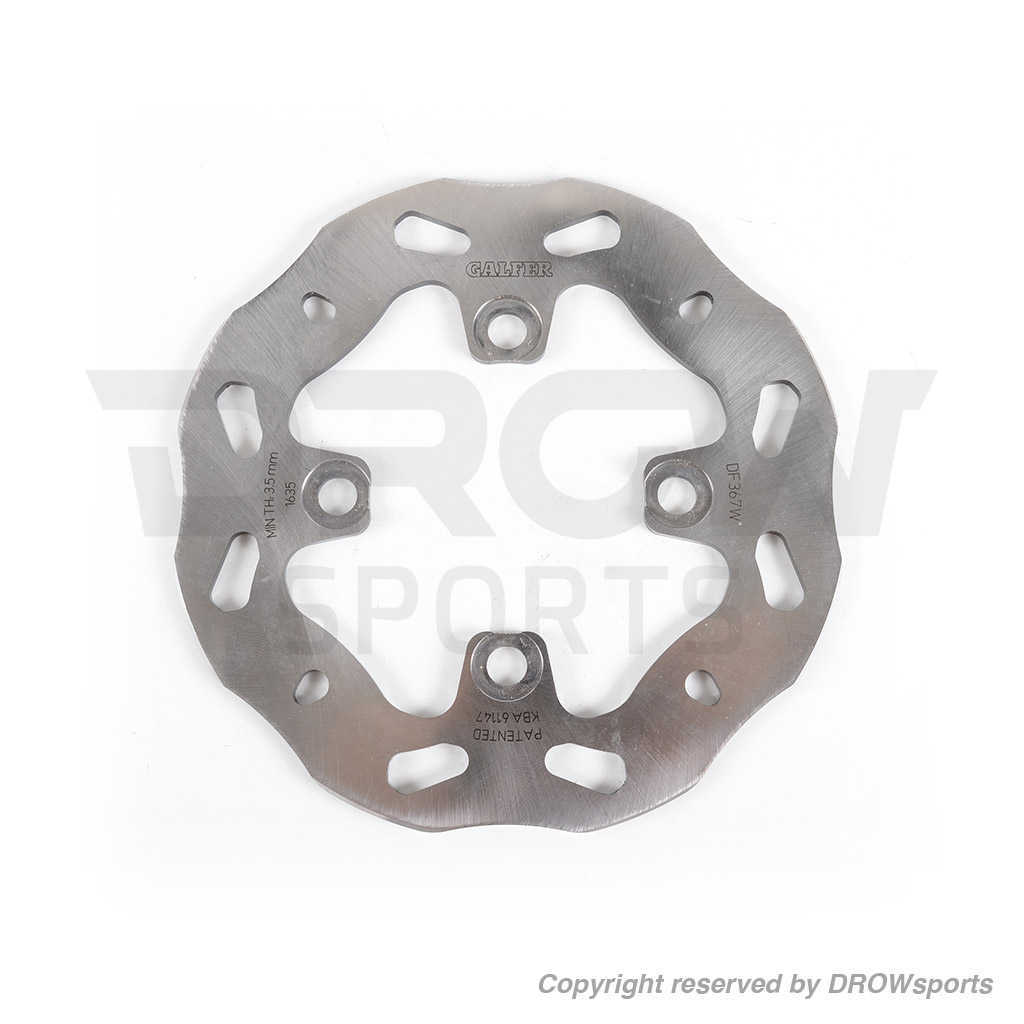 Galfer Kawasaki Z125 Brake Wave Rotor Rear DF367W