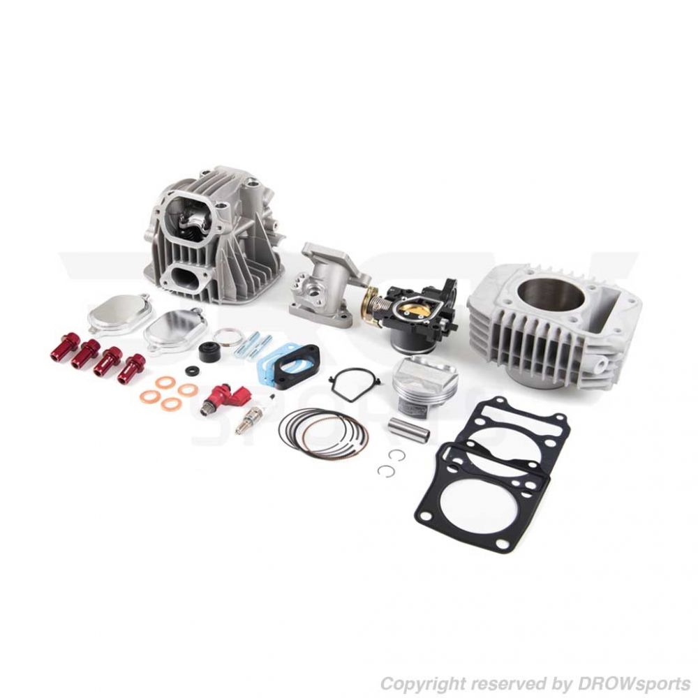 4 Valve 198cc Performance Cylinder Kit Honda Grom LS DROWsports