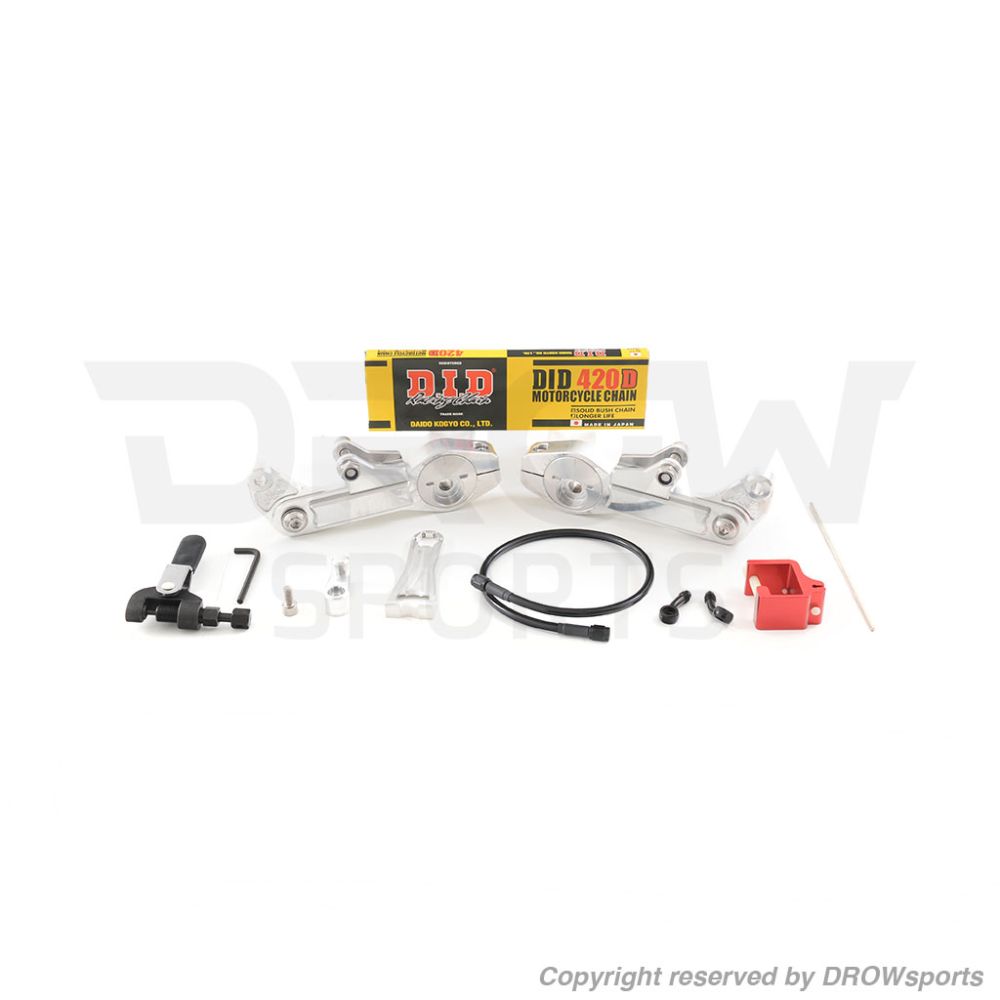 Honda monkey extended swingarm deals