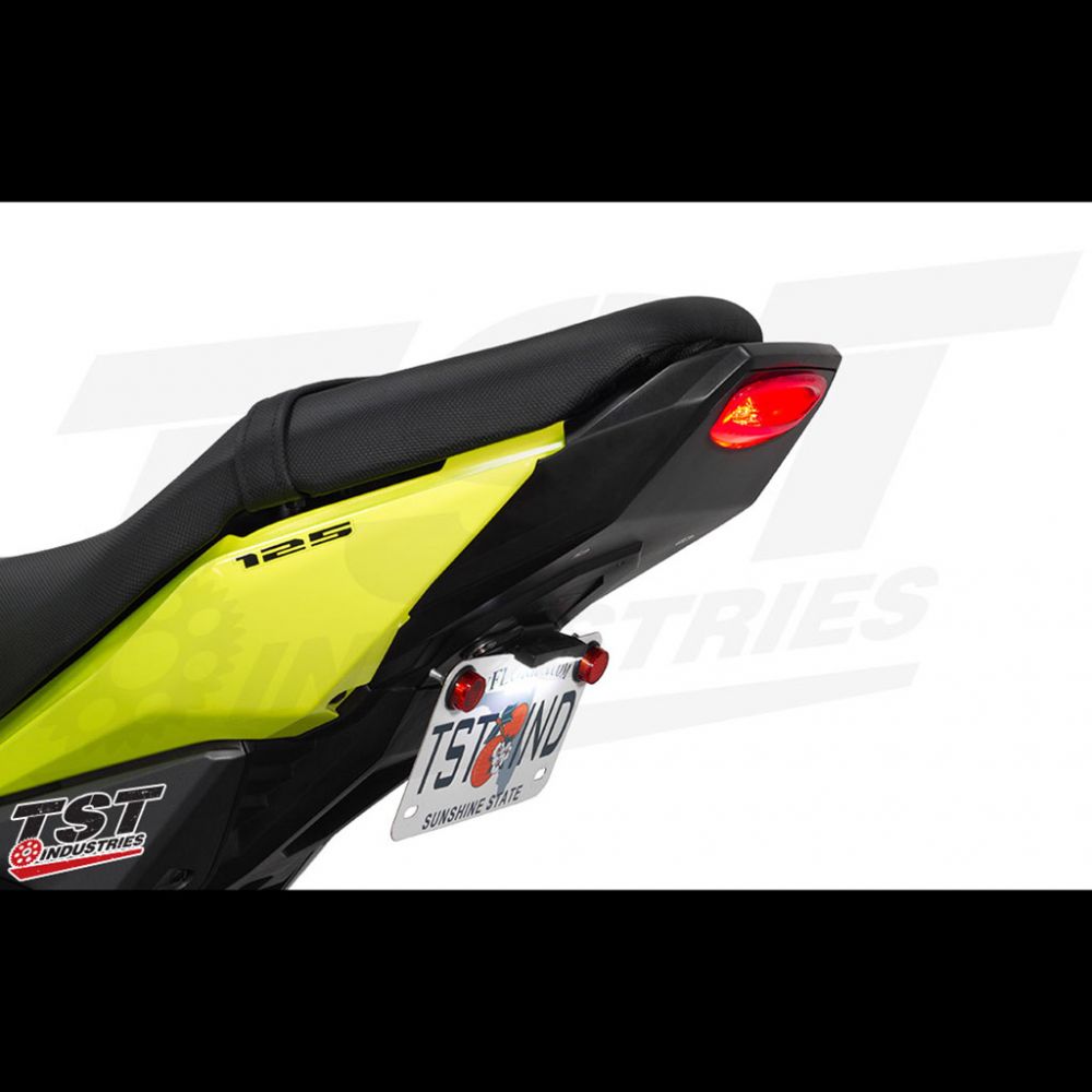 Honda grom fender eliminator top & integrated tail light