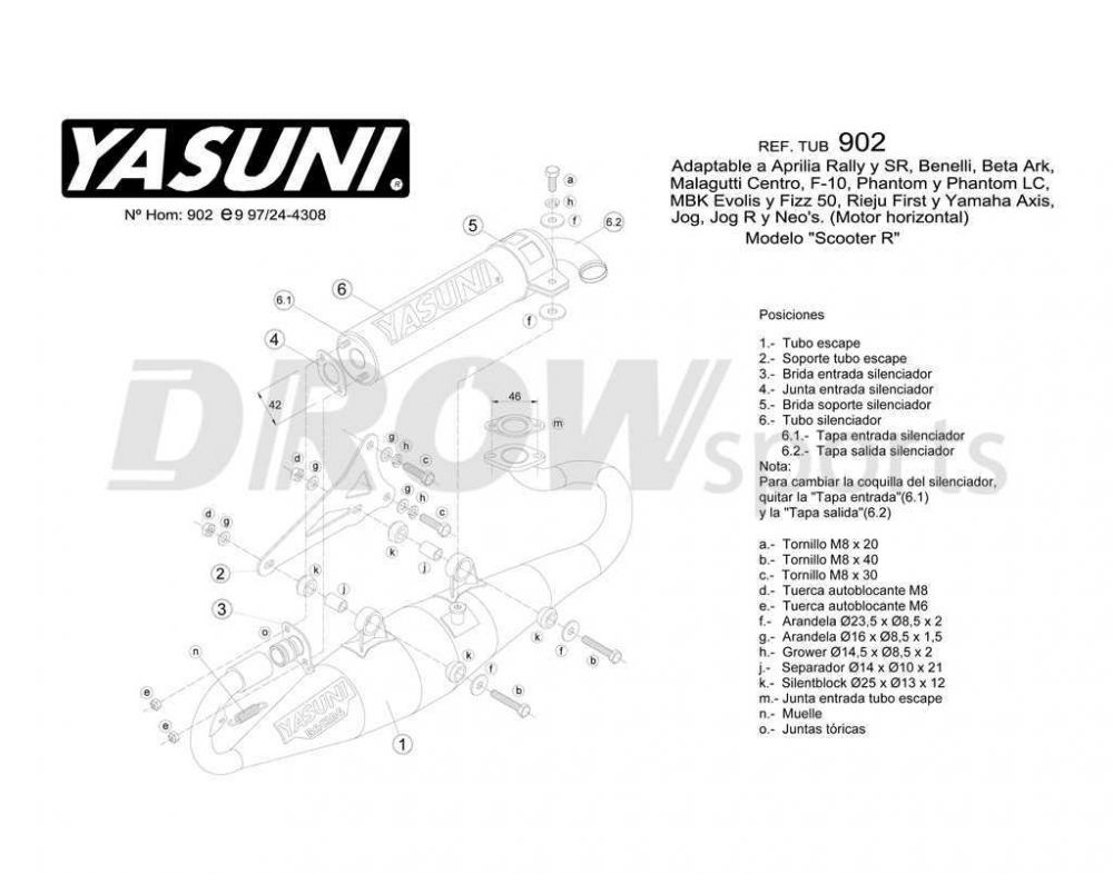 Fujitsubo 050-15418 Superex Manifold & Legalis R Exhaust for