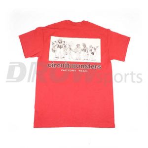 Circuit Monsters Factory Team T-Shirt -Red