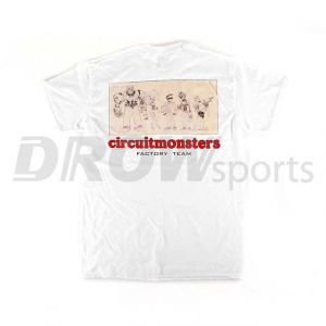 Circuit Monsters Factory Team T-Shirt -White