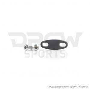 DROWsports GY6 150 PVC/EGR Block-off Plate - Black 