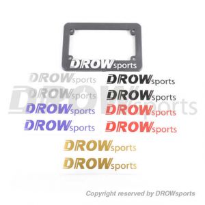 DROWsports License Plate Frame + DROWsports 4.5