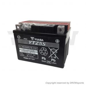 YUASA Honda Grom/Monkey 125 / Kawasaki Z125 Pro Battery YTZ5S 